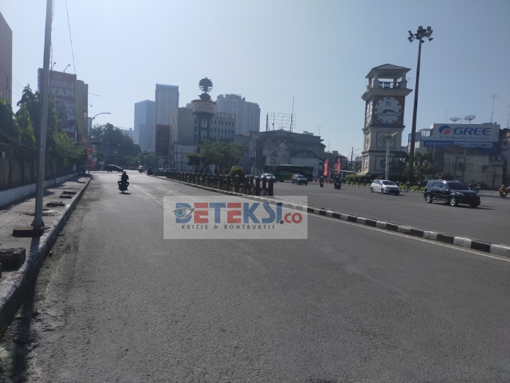 Bundaran Tugu SIB Jl. Gatot Subroto, Petisah Tengah, Kec. Medan Petisah, Kota Medan, Sumatera Utara, Sabtu (17/07/2021) sekira pukul 09:00 WIB.