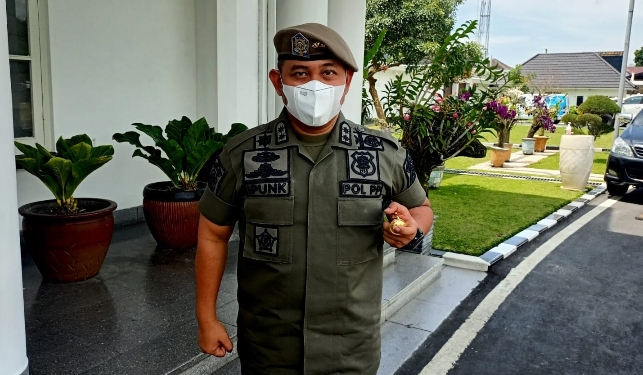 Kepala Satuan Polisi Pamong Praja (Kasatpol PP) Mahfullah P Daulay