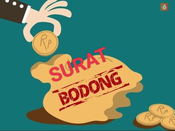 Ilustrasi Surat "Bodong"