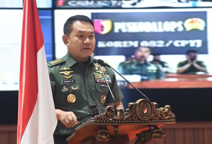 Kepala Staf Angkatan Darat (Kasad) Jenderal TNI Dr. Dudung Abdurachman
