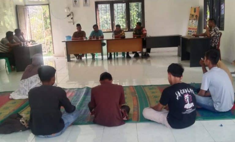 Polsek Padang Bolak Berhasil Damaikan Antara Pelaku Pencuri dengan Pelapor
