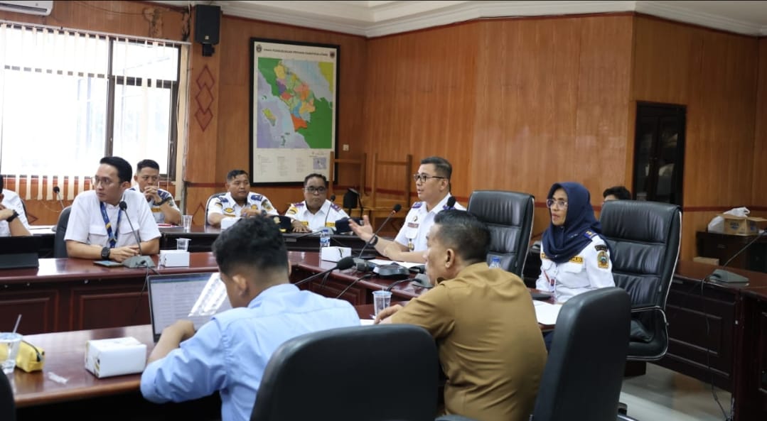 Kepala Dinas Perhubungan Sumut sekaligus Ketua Bidang Transportasi Pengurus Besar PON Sumut-Aceh Wilayah Sumut, Agustinus Panjaitan.