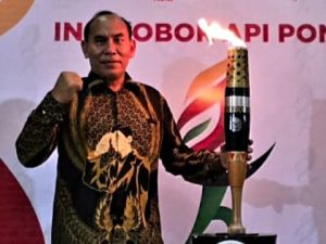 Kadis PUPR Kabupaten Gayo Lues, Jakaria menjadi Manager Team PON Aceh Cabang Olahraga (Cabor) Karate  Aceh. (Red/Ist)