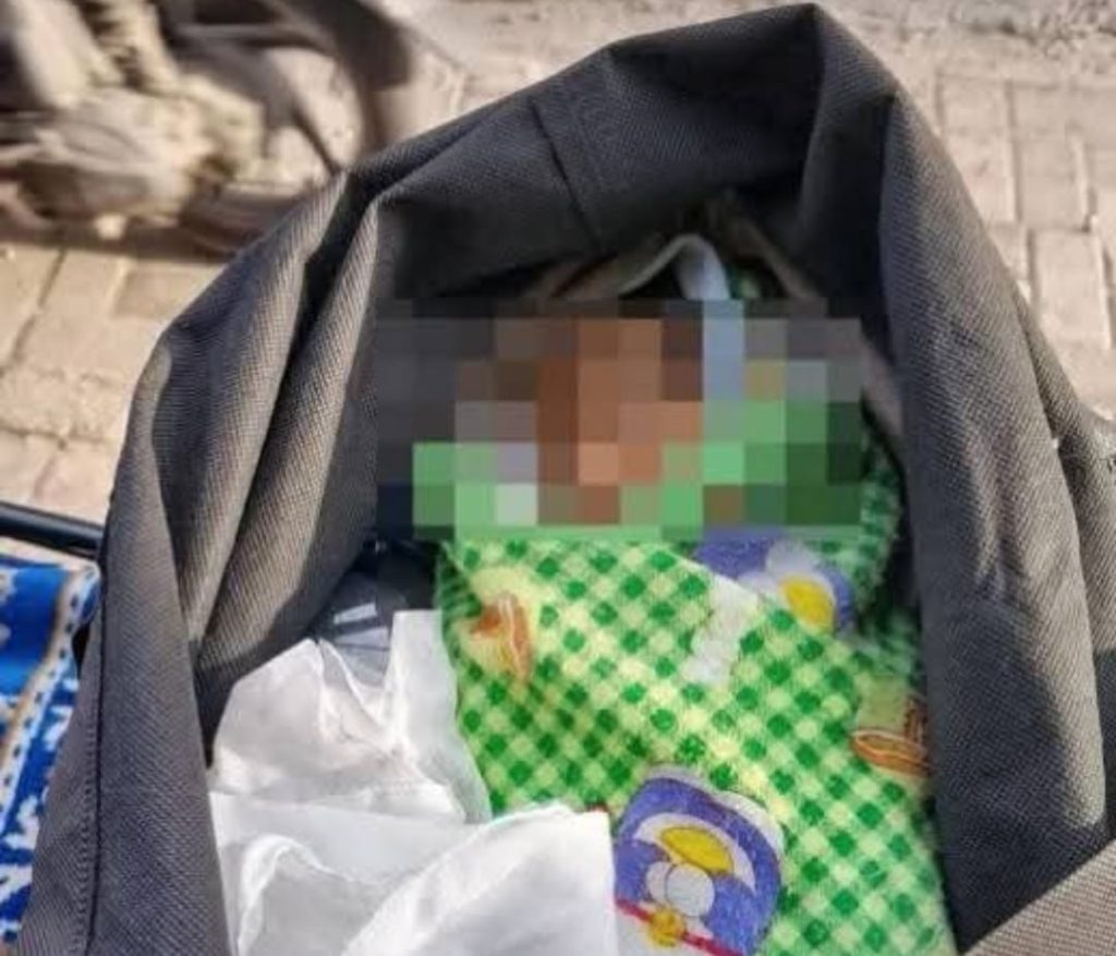 Penemuan mayat bayi laki-laki yang dikirim melalui ojek online (Ojol) di Medan Timur pada Kamis (8/5/2025) pagi.
