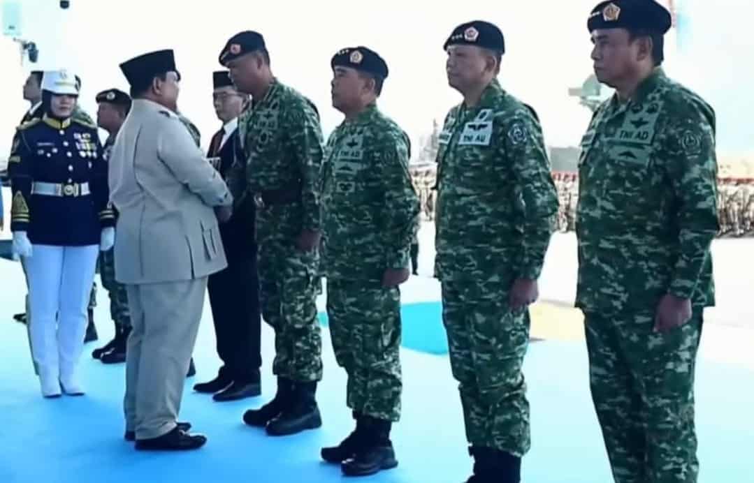 Presiden Prabowo Resmi Lantik Jenderal TNI Tandyo Budi R Jabat Wakil Panglima TNI