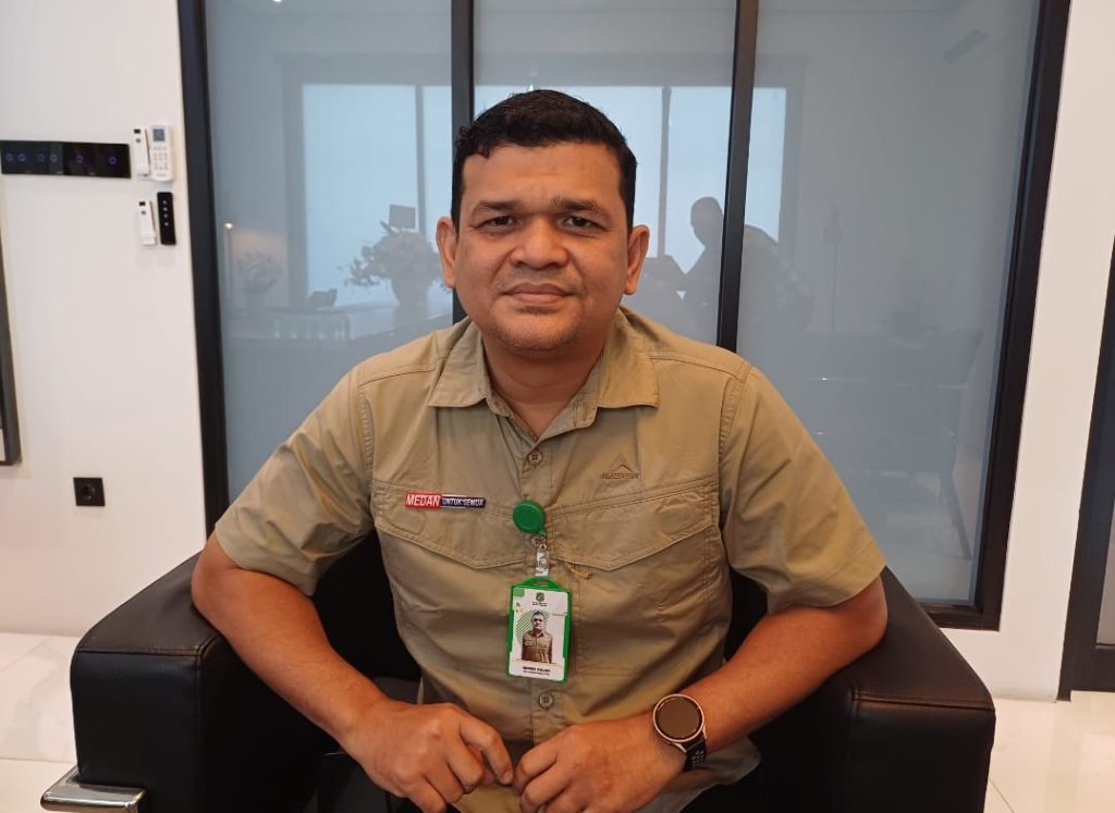 Kepala Dinas Perhubungan (Dishub) Kota Medan, Erwin Saleh.