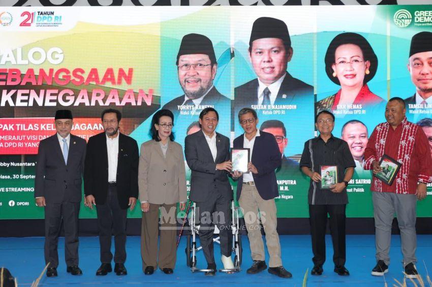 Dialog Kebangsaan dan Kenegaraan bertajuk “Napak Tilas Kelembagaan: Upaya Merajut Visi dan Perspektif untuk Kinerja DPD RI yang Lebih Berdaya” Selasa (30/9) di DPD RI Jakarta.