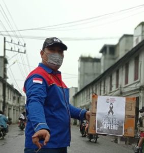 Sekretaris DPD AJH Kab. Sergai, Haris Fauza Tanjung.