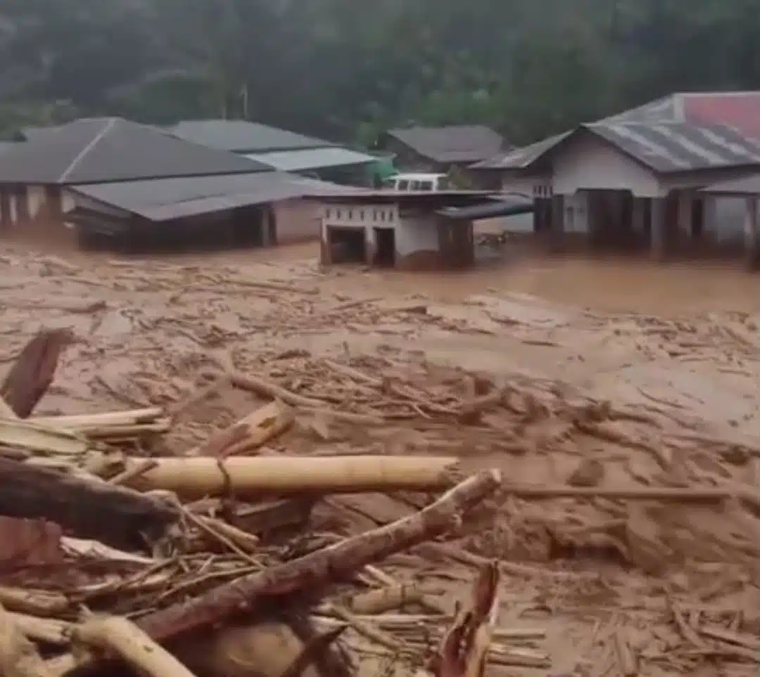 Foto Ilustrasi, Tangkapan Video pada Banjir Bandeng.