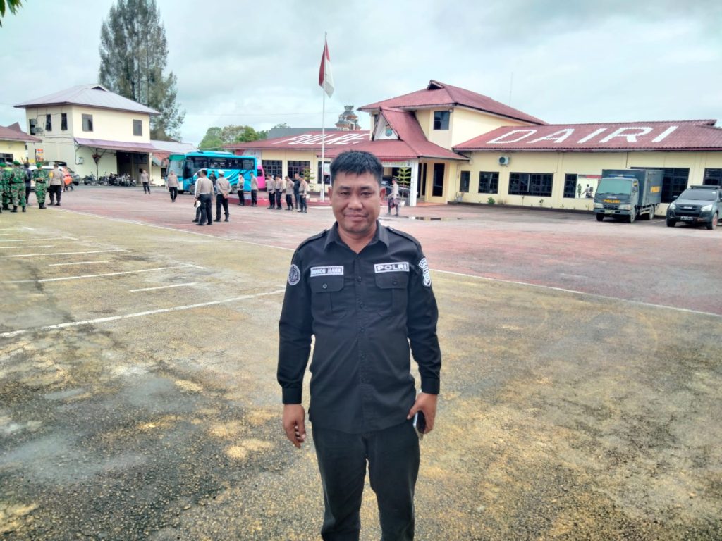 Kasi Humas Polres Dairi, Ipda Ringkon Manik.