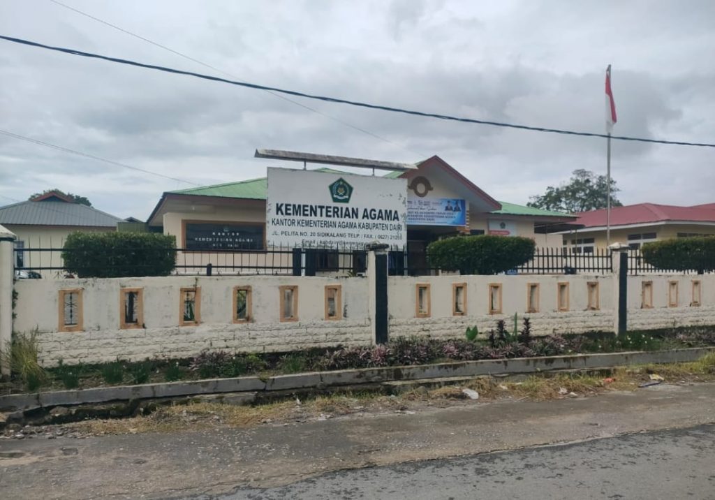 Kantor Kementerian Agama Kabupaten Dairi (istimewa)