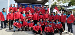 Usai dilantik, Foto bersama dengan unsur pengurus DPP AJH bersama DPD AJH Sergai, Sabtu (13/12/2025 dok. foto deteksi.co)