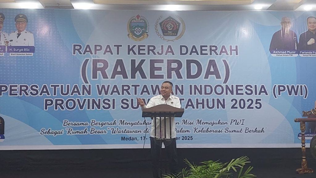 Ketua PWI Sumut, Farianda Putra Sinik, SE.