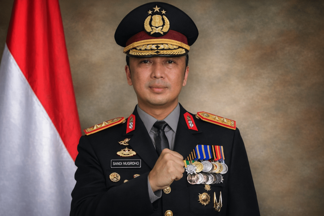 Kapolda Sumsel, Irjen Pol Dr. Sandi Nugroho.