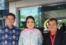 Gandi Parapat Ajak Masyarakat Doakan Peran Titiek Soeharto Perkuat Kinerja Prabowo Subianto Tim PMPHI Sumatera Utara foto bersama Ketua Komisi IV DPR RI, Titiek Soeharto, usai kegiatan di lingkungan DPR RI.