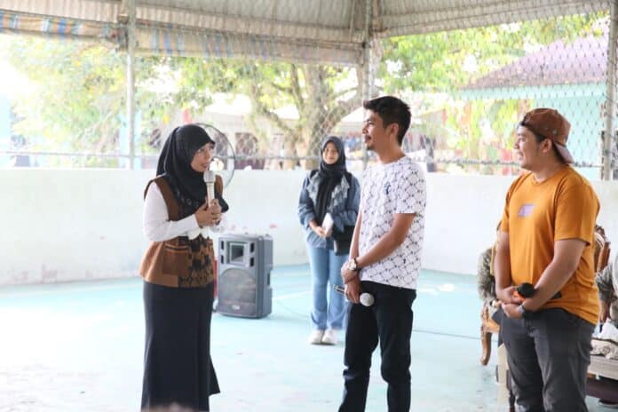 Anggota DPR RI Komisi IX, Delia Pratiwi Br. Sitepu kembali menggelar sosialisasi empat pilar kebangsaan bagi warga Kabupaten Karo Sumatera Utara.