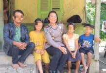 Kapolres Samosir Jadi Orangtua Asuh Anak Korban Penganiayaan, Wujud Kepedulian Masa Depan Korban