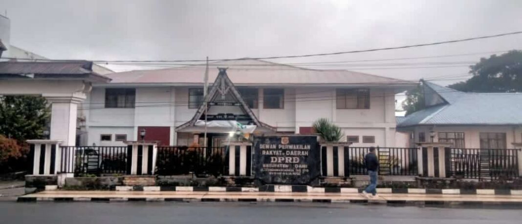 Kantor DPRD Dairi di Jalan SM Raja Sidikalang (Deteksi.co)