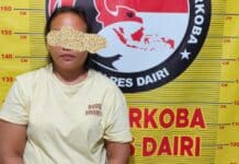 3 Orang Ditangkap Kasus Narkoba, Barang Bukti Bersumber Dari Wanita Penjaga Warung di Kuta Buluh Seorang wanita bekerja sebagai penjaga warung berinisial MS, diduga menjadi penyedia narkoba di Kuta Buluh Kecamatan Tanah Pinem Kabupaten Dairi. (istimewa)