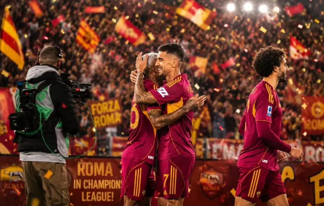 AS Roma memastikan tiket Liga Champions musim depan