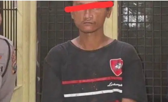 Petugas Sat Reskrim Polres Tapanuli Tengah mengamankan tersangka berinisial WS (35) yang diduga melakukan tindak pidana perbuatan cabul terhadap anak di bawah umur di Kecamatan Badiri, Kabupaten Tapanuli Tengah, Kamis (7/5/2026).