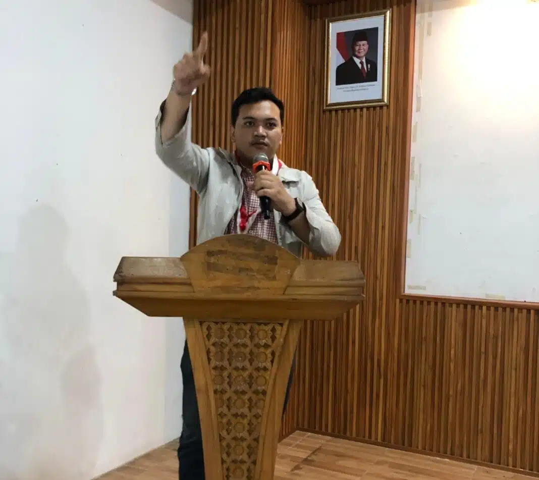 Stevent Parhusip (Wakabid Advokasi dan Bantuan Hukum DPC GMNI Jakarta Timur)