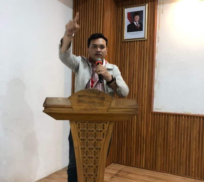 Stevent Parhusip (Wakabid Advokasi dan Bantuan Hukum DPC GMNI Jakarta Timur)
