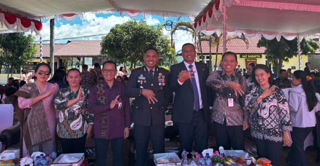 Head Office BRI BO Balige Junaidi bersama jajaran menghadiri Upacara Hari Bhayangkara ke-80 di Mako Polres Toba sebagai bentuk dukungan terhadap penguatan sinergi antara dunia perbankan dan Polri dalam memberikan pelayanan kepada masyarakat.