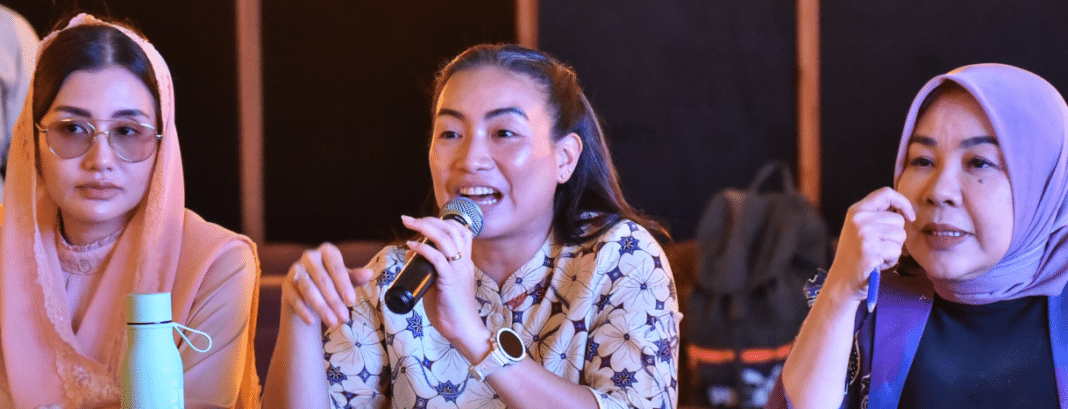 Wakil Ketua Komisi VII DPR Rahayu Saraswati D. Djojohadikusumo saat memimpin Kunjungan Spesifik Komisi VII DPR di Nuanu Creative City, Tabanan, Bali, Jumat (28/8/2026). Rahayu menyoroti sulitnya akses pembiayaan bagi UMKM ekonomi kreatif serta pentingnya perlindungan HAKI dan penguatan pemasaran produk lokal. (Foto: Safitri/Karisma)