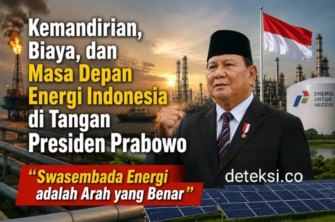 Foto Ilustrasi Kemandirian, Biaya, dan Masa Depan Energi Indonesia di Tangan Presiden Prabowo