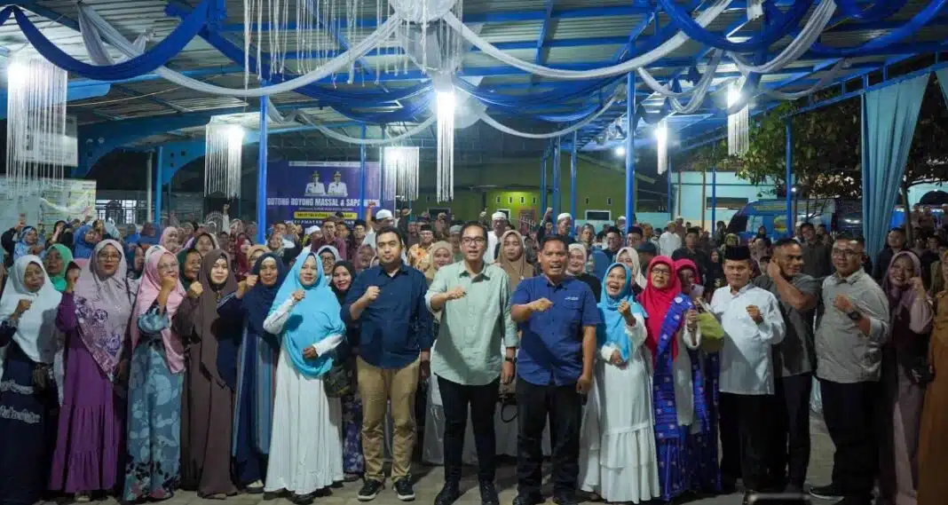 Wali Kota Medan Rico Tri Putra Bayu Waas menyerap aspirasi warga dalam kegiatan Sapa Warga dan Kamling di Kelurahan Rengas Pulau, Medan Marelan, Sabtu (12/9/2026). Pemko Medan menyiapkan komitmen alokasi 35 persen anggaran pembangunan untuk kawasan Medan Utara.