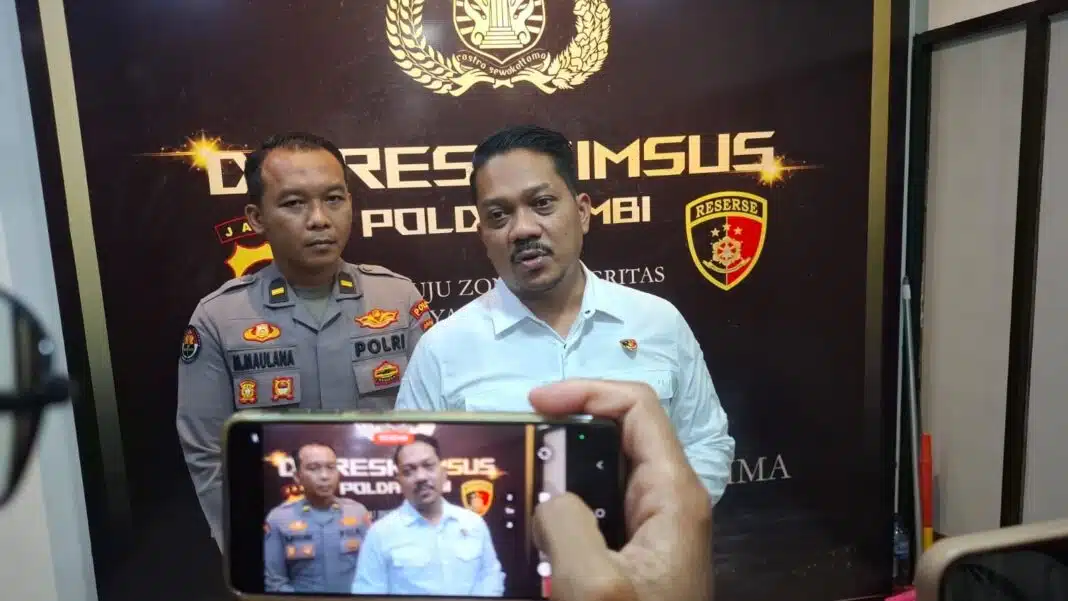 Polda Jambi menangani 16 laporan polisi terkait karhutla yang masuk tahap penyidikan. Sebanyak 14 orang telah ditetapkan sebagai tersangka, sementara dua perkara terjadi di areal korporasi di Batang Hari dan Sarolangun.(Foto Dok. Humas Polda Jambi)