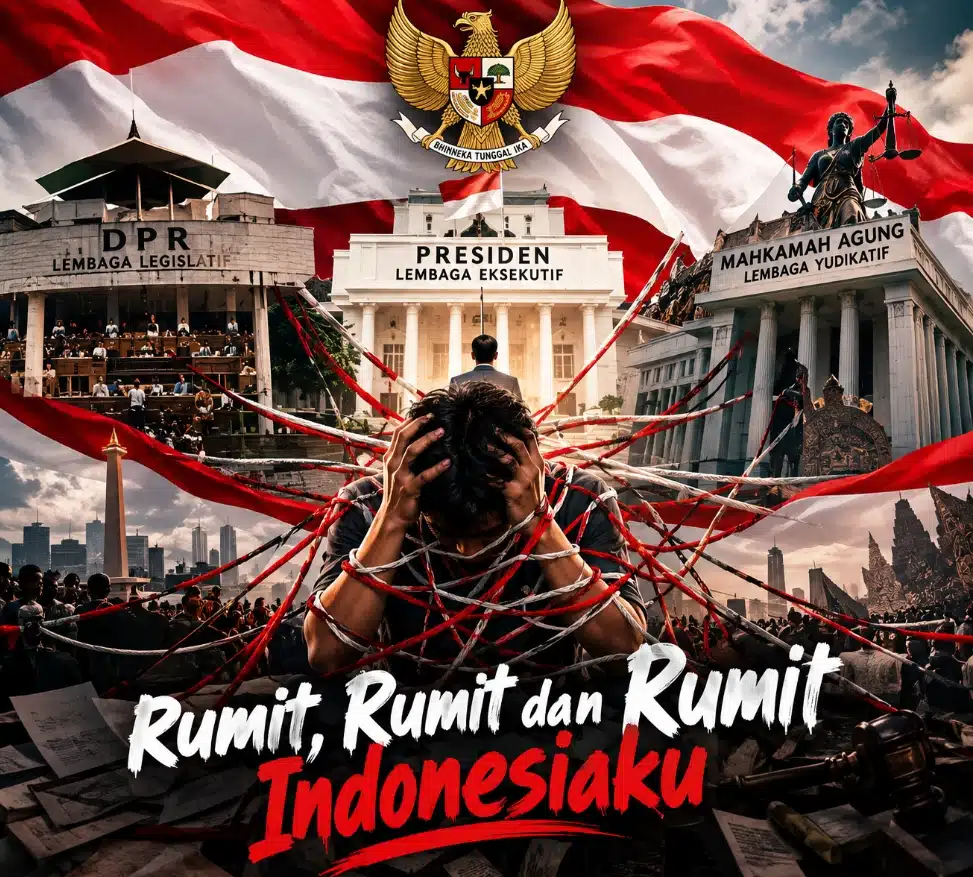 Foto Ilustrasi: Rumit… Rumit… Rumit… Indonesiaku.
