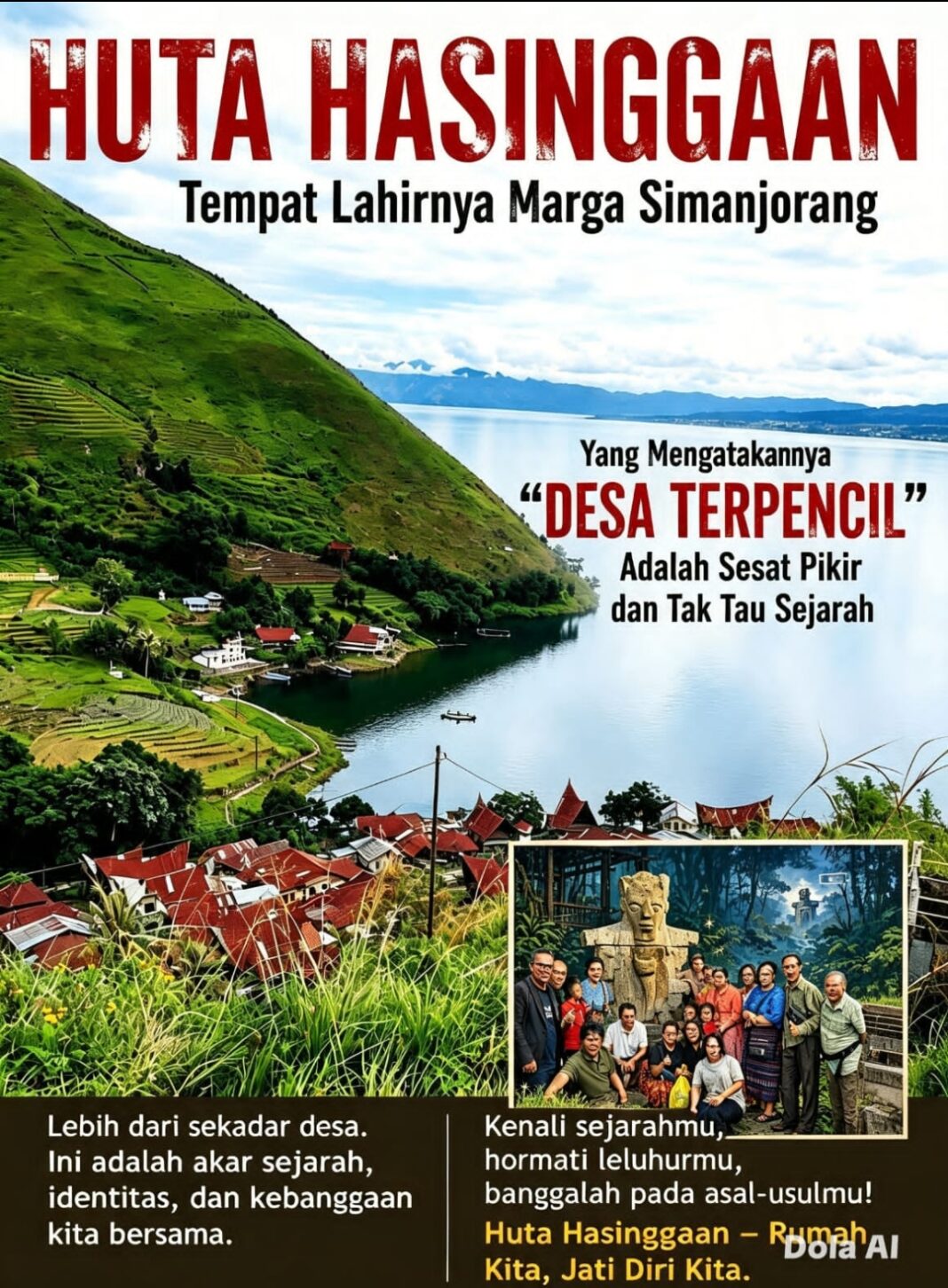 Foto Ilustrasi: Hasinggaan Huta Kelahiran Marga Simanjorang, Bukan Desa Terpencil