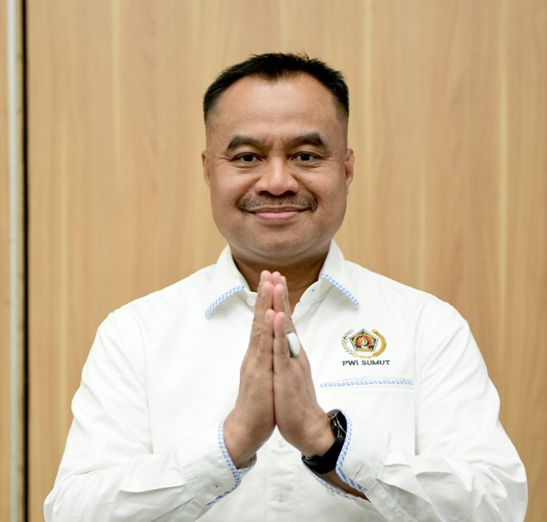 Ketua PWI Sumatera Utara H. Farianda Putra Sinik