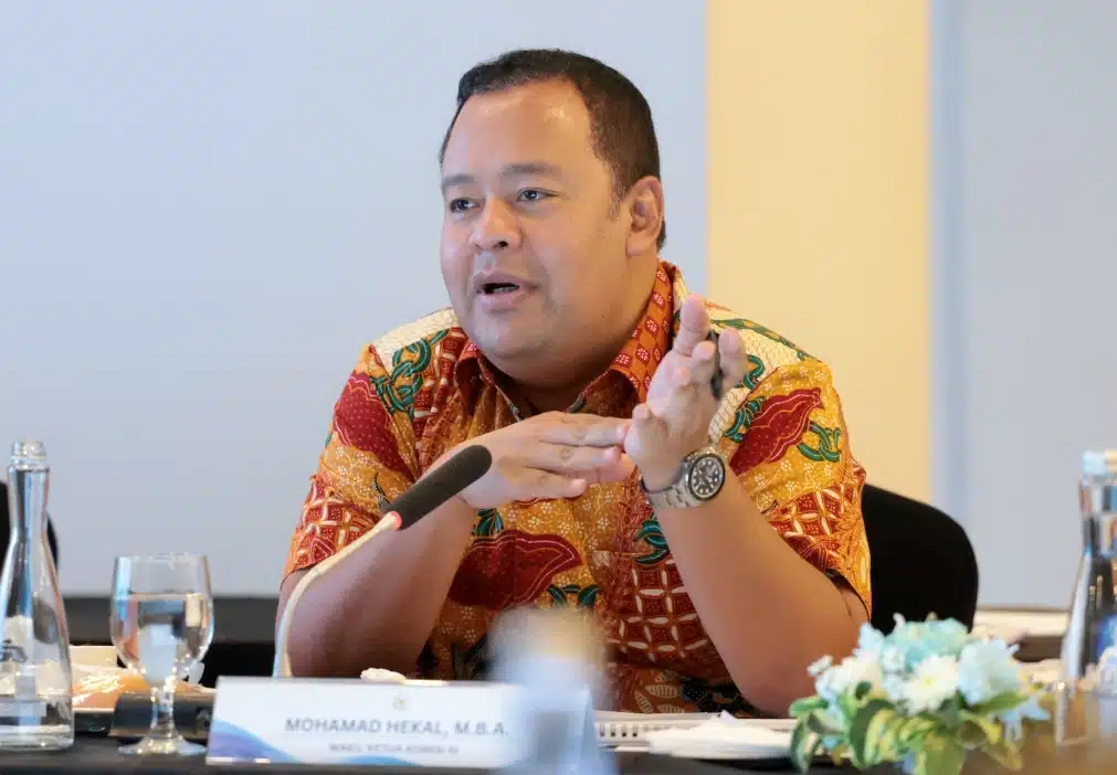 Hekal Soroti Pembiayaan UMKM Sulut — Wakil Ketua Komisi XI DPR RI Mohamad Hekal mendorong OJK dan lembaga keuangan memperluas pembiayaan produktif bagi UMKM Sulawesi Utara serta memfasilitasi restrukturisasi kredit bagi pelaku usaha yang terdampak bencana.(Foto Dok. Mario/sai)